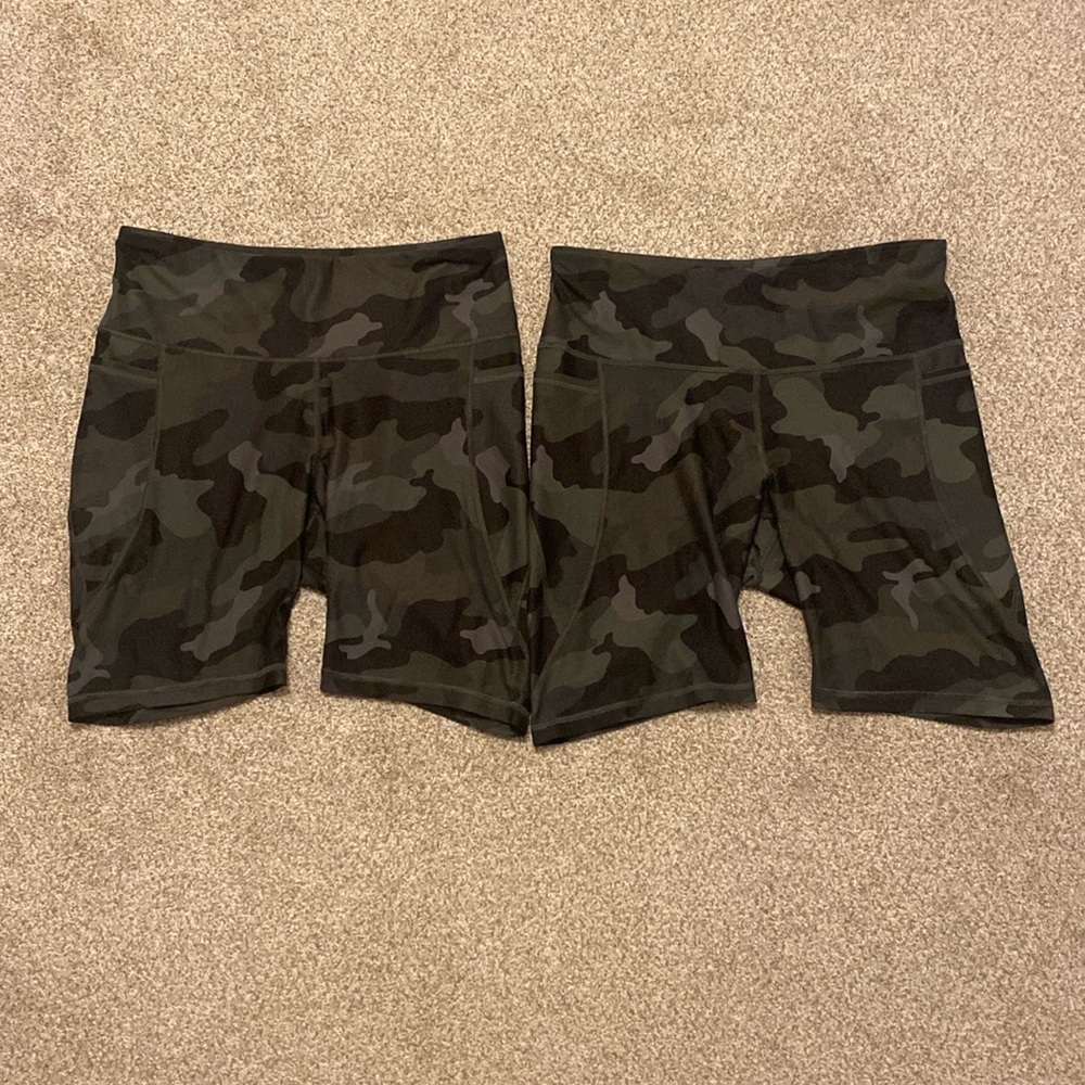 Old Navy Camo Athletic Shorts- 2 Pairs- XL